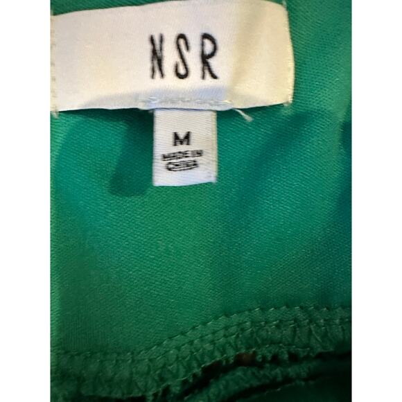 EUC Emerald Green Lace Midi Dress Size M WeddingGuest BarbieCore GardenParty - Picture 8 of 10